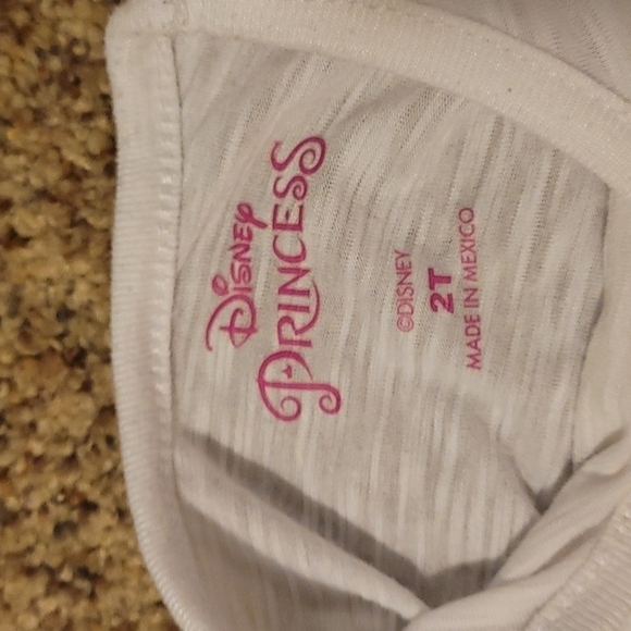 Disney Princess Little Mermaid short sleeve Ariel 2T - Picture 2 of 5